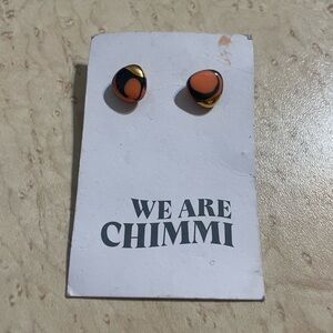 CERAMIC BALL EARRINGS NWT